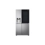 LG GSXV91PZAE frigorifero side-by-side Libera installazione 635 L E Nero, Acciaio inossidabile (GSXV91PZAE)