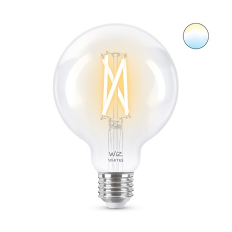 WiZ 8718699786694 soluzione di illuminazione intelligente Lampadina intelligente 7 W Trasparente Wi-Fi (8718699786694)