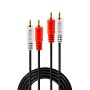 Lindy 35660 cavo audio 1 m 2 x RCA Rosso, Bianco (35660)