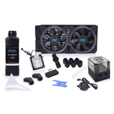 Alphacool ST30 Processore Kit di raffreddamento a liquido 12 cm Nero (11984)