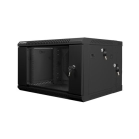 Lanberg WF02-6606-10B rack 6U Da parete Nero (WF02-6606-10B)