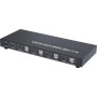 SpeaKa Professional SP-4000672 switch per keyboard-video-mouse (kvm) Nero (SP-4000672)