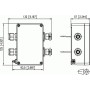 METZ CONNECT 1401040620ME presa energia RJ-45 Grigio (1401040620ME)