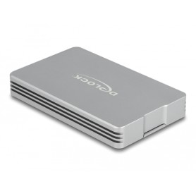 DeLOCK 42018 contenitore di unità di archiviazione Box esterno SSD Argento M.2 (42018)