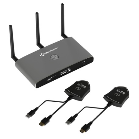 Kindermann 7488000342 sistema di presentazione wireless HDMI Dongle (7488000342) (WMB-P245+WMT-H)