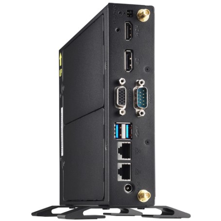 Shuttle XPС slim DS10U PC con dimensioni 1,3 l Nero Intel SoC BGA 1528 4205U 1,8 GHz (PEB-DS10U041)