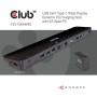 CLUB3D USB TC3.2 Gen 1 Trip dyn PD C60W-100W Docking USB 3.2 Gen 1 (3.1 Gen 1) Type-C Nero (CSV-1564W65)
