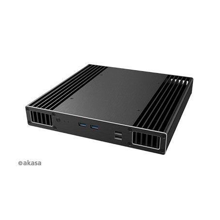 Akasa Plato TN Fattore di forma ultra piccolo (USFF) Nero (A-NUC65-M1B)