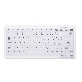 CHERRY AK-C4110 tastiera USB QWERTY Inglese US Bianco (AK-C4110F-US-W/US)