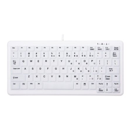 CHERRY AK-C4110 tastiera USB QWERTY Inglese US Bianco (AK-C4110F-US-W/US)