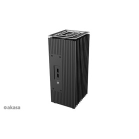Akasa Turing TN Fattore di forma ultra piccolo (USFF) Nero (A-NUC68-M1B)
