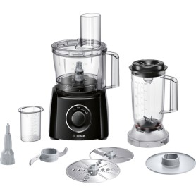 Bosch MCM3201B robot da cucina 800 W 2,3 L Nero, Trasparente (MCM3201B)
