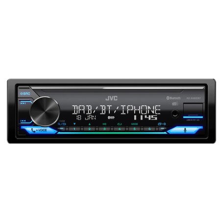 JVC KD-X482DBT Nero 200 W Bluetooth (KDX482DBT)