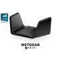 NETGEAR Nighthawk RAXE300 router wireless Gigabit Ethernet Banda tripla (2.4 GHz/5 GHz/5 GHz) Nero (RAXE300-100EUS)