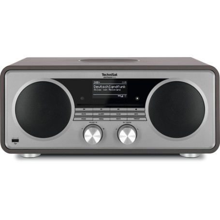 TechniSat DIGITRADIO 602 Internet Analogico e digitale Antracite, Argento (0000/3987)