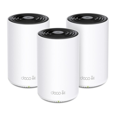 TP-Link Deco XE75 Tri-band (2,4 GHz/5 GHz/6 GHz) Wi-Fi 6E (802.11ax) Bianco 3 Interno (Deco XE75(3-pack))