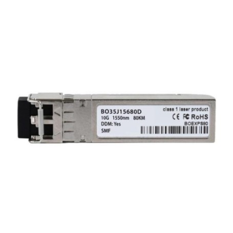 BlueOptics SFP-10G-ZR-S-BO modulo del ricetrasmettitore di rete Fibra ottica 10000 Mbit/s SFP+ (SFP-10G-ZR-S-BO)