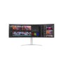 LG 49WQ95X-W Monitor PC 124,5 cm (49") 5120 x 1440 Pixel UltraWide Dual Quad HD Bianco (49WQ95X-W)