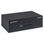 Manhattan 153539 switch per keyboard-video-mouse (kvm) Nero (153539)