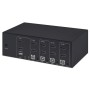 Manhattan 153539 switch per keyboard-video-mouse (kvm) Nero (153539)