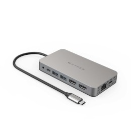 HYPER HDM1H hub di interfaccia USB 3.2 Gen 1 (3.1 Gen 1) Type-C 5000 Mbit/s Acciaio inossidabile (HDM1H-GL)