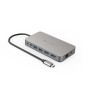 HYPER HDM1H hub di interfaccia USB 3.2 Gen 1 (3.1 Gen 1) Type-C 5000 Mbit/s Acciaio inossidabile (HDM1H-GL)