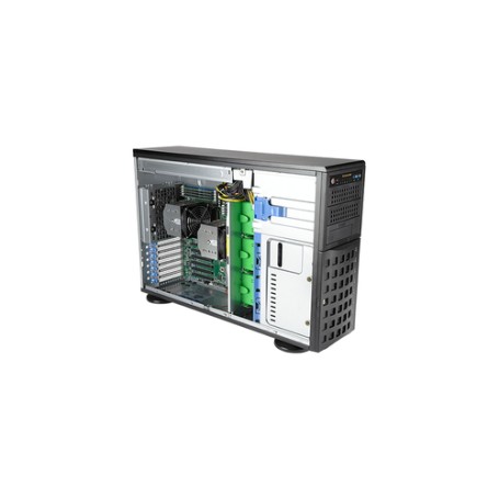 Supermicro SYS-740A-T workstation Tower Intel® Xeon® serie 3000 DDR4-SDRAM Nero (SYS-740A-T)