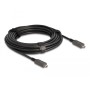 DeLOCK 84150 cavo e adattatore video 10 m USB tipo-C Nero (84150)