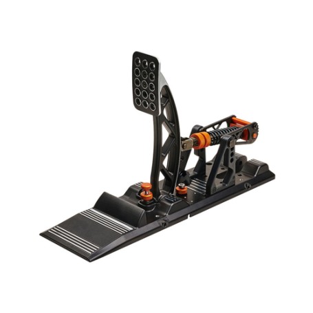 Asetek 40-010-0000002 periferica di gioco Nero, Arancione, Bianco Pedali PC (40-010-0000002)