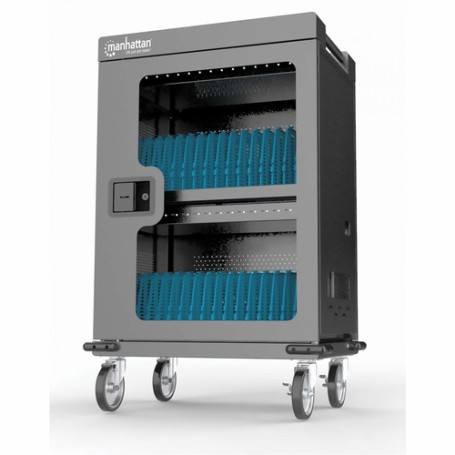 Manhattan 102353 portable device management cart& cabinet Carrello per la gestione dei dispositivi portatili Grigio (102353)