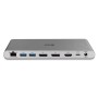 Lindy DST-Pro 5K Cablato USB 3.2 Gen 1 (3.1 Gen 1) Type-C Argento (43349)