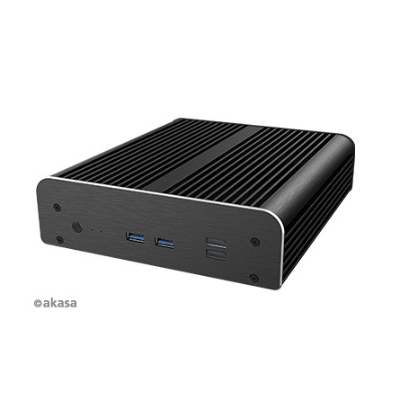 Akasa Newton TN Fattore di forma ultra piccolo (USFF) Nero (A-NUC63-M1B)