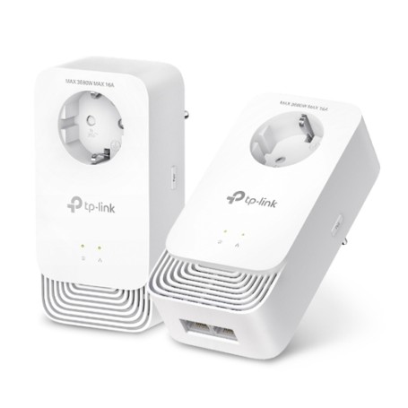 TP-Link PG2400P KIT adattatore di rete PowerLine 1428 Mbit/s Collegamento ethernet LAN Bianco 2 pz (PG2400P KIT)