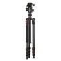 Hama Ramble II Duo Carbon treppiede Smartphone/macchina fotografica digitale 4 gamba/gambe Carbonio (00004486)