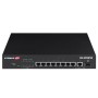 Edimax Switch GS-5210PLG Gestito Gigabit Ethernet (10/100/1000) Supporto Power over Ethernet (PoE) Nero (GS-5210PLG)