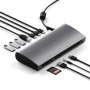 Satechi ST-UCT4DM replicatore di porte e docking station per notebook Cablato Thunderbolt 4 (ST-UCT4DM)