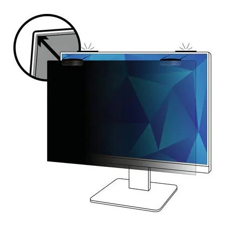 3M PF245W9EM Filtro per la privacy senza bordi per display 62,2 cm (24.5") (7100259459)