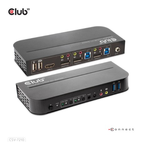 CLUB3D CSV-7210 hub di interfaccia (CSV-7210)