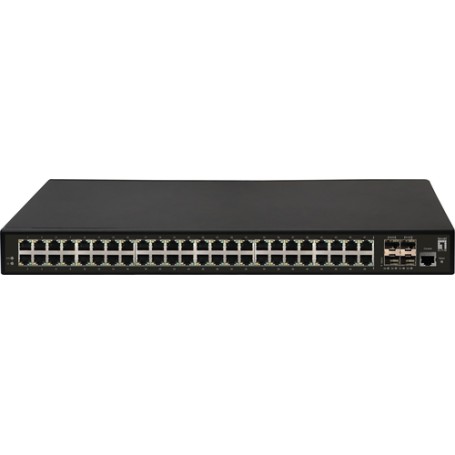 LevelOne GTL-5291 switch di rete Gestito L3 Gigabit Ethernet (10/100/1000) 1U Nero (GTL-5291)