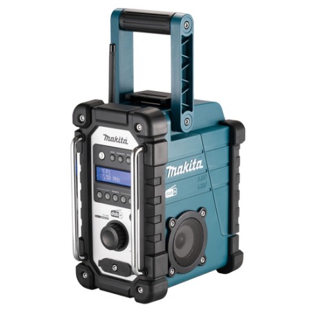 Makita DMR110N radio Cantiere Digitale Nero, Turchese (DMR110N)
