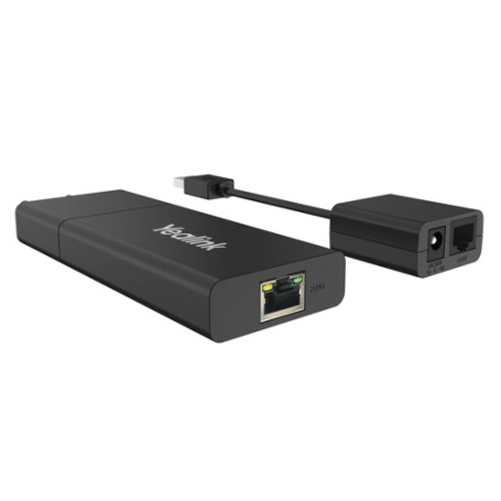 Yealink USB2CAT5E-EXT Ricevitore e trasmettitore di rete Nero (1303109)