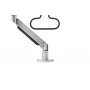 BakkerElkhuizen Premium Office Dual Beam Morsa/Bullone di ancoraggio Nero, Argento (BNEPODBCS)