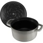 Staub 40509-312-0 padella 5,25 L Rotondo Grafite, Grigio (40509-312-0)
