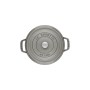 Staub 40509-312-0 padella 5,25 L Rotondo Grafite, Grigio (40509-312-0)