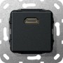 GIRA 567010 presa energia HDMI Nero (567010)