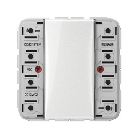 JUNG CD 5248 TSM interruttore elettrico Interruttore a pulsante Bianco (CD5248TSM)