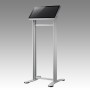 Advantech UTC-H01-STANDE supporto da tavolo per Tv a schermo piatto 108 cm (42.5") Libera installazione Argento (UTC-H01-STANDE)