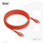 CLUB3D CAC-1573 cavo USB 2 m USB4 Gen 2x2 USB C Rosso (CAC-1573)