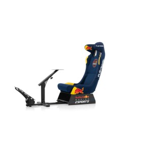 Playseat Evolution PRO Red Bull Racing Esports Sedia per gaming universale Sedia tappezzata Blu marino, Rosso, Bianc (RER.00308)