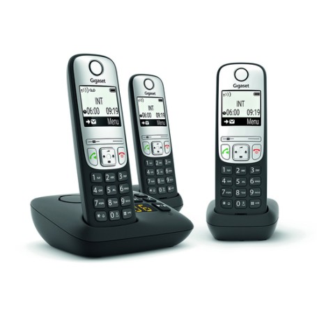 Gigaset A690A Telefono analogico/DECT Identificatore di chiamata Nero (L36852-H2830-B111)